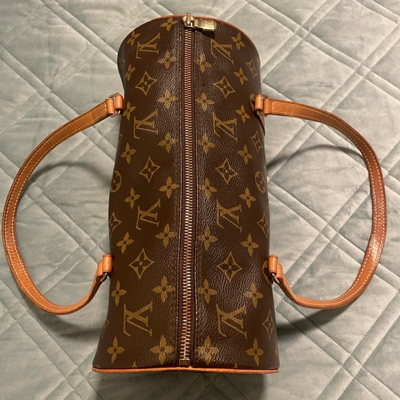 Louis Vuitton Vintage Monogram Canvas Papillon 30 Satchel - Picture 9 of 14